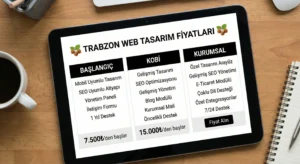 Trabzon Web Tasarım Fiyatları